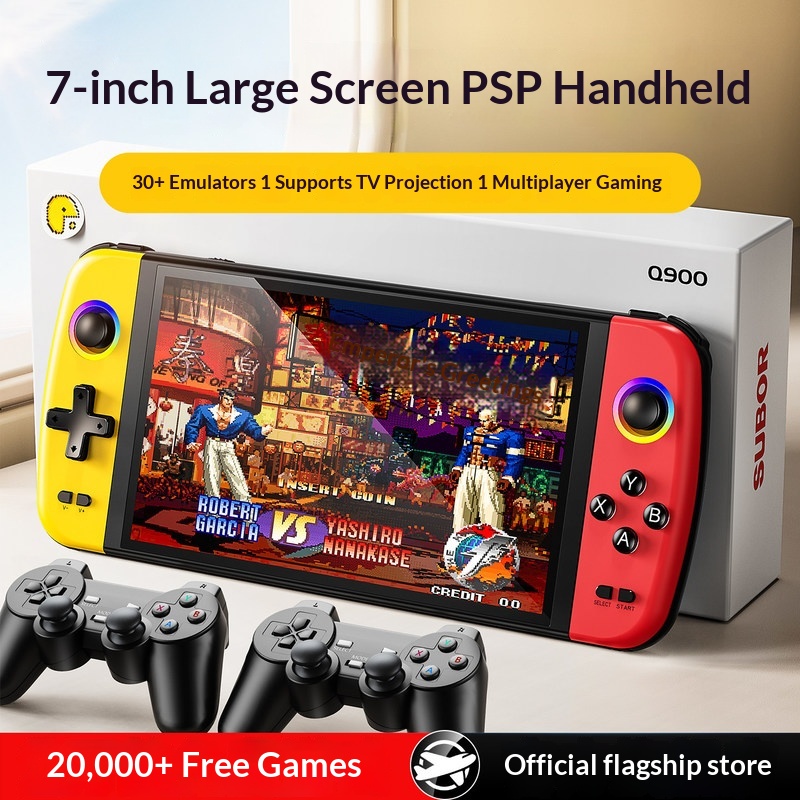 Retro Game Controller Usb - Powkiddy ハンドヘルドゲームコンソール 7 インチ HD スクリーン
