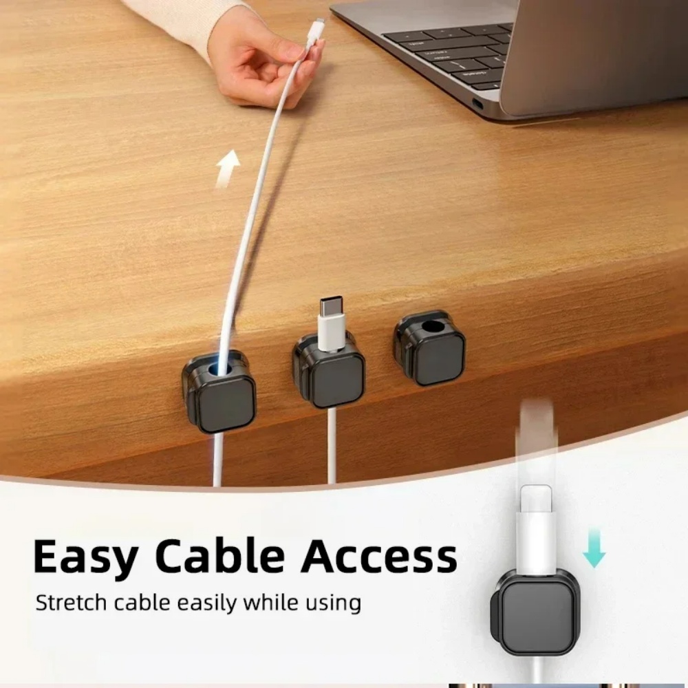 36/16/8/3 個の磁気ケーブルクリップケーブル粘着ワイ - Magnetic Charging Cable のレビューと価格