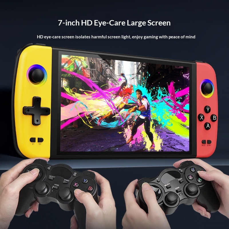 Powkiddy ハンドヘルドゲームコンソール 7 インチ  - Retro Game Controller Usb のレビューと価格