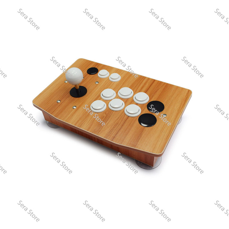 無垢材製DIYアーケードジョイスティックUSBゲームコントロ - Retro Game Controller Usb のレビューと価格