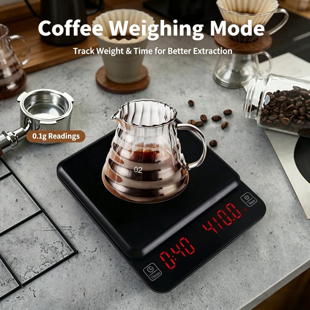 3kg/0.1g高精度デジタルコーヒースケール、LEDポータ - Electronics & Gadgets Charging Gocable 8 In 1 Edc 100W Cable のレビューと価格