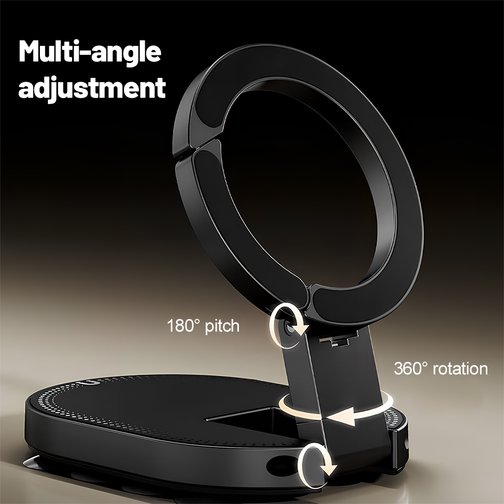360 °   回転式3-in-1吸盤式マグネット携帯ホルダ - Gadgets For Electronics のレビューと価格