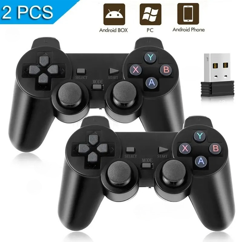 1PC/2PCS 2.4G USB ワイヤレスゲームパッドジ - Retro Game Controller Usb のレビューと価格