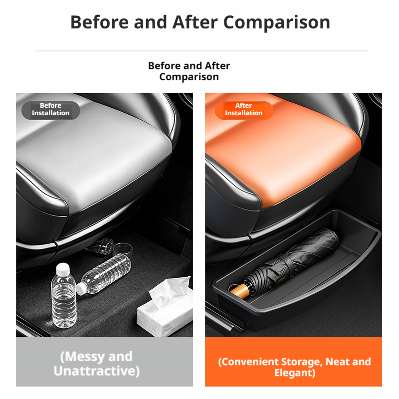 SEAMETAL シート下収納ボックス ユニバーサルカーシー - Gadgets For Electronics のレビューと価格